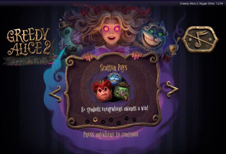 Screenshot 1 van Greedy Alice 2: Bigger Bites